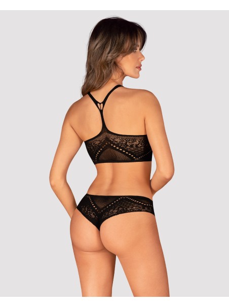 Obsessive Lingerie sexy top e mutandine aperte K103