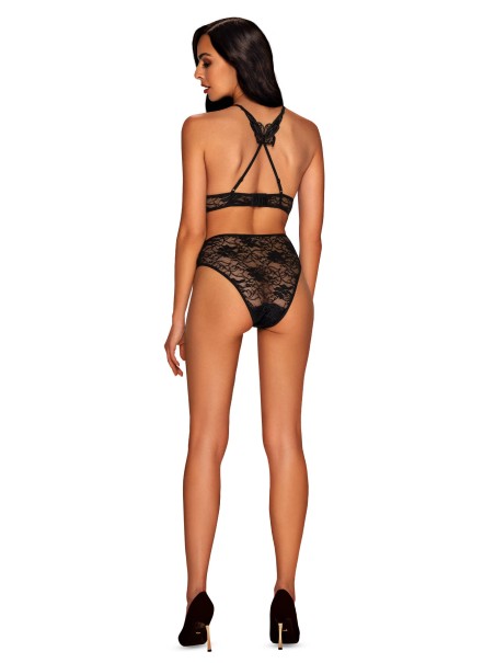 Obsessive Lingerie sexy completino intimo nero collezione Kokietta