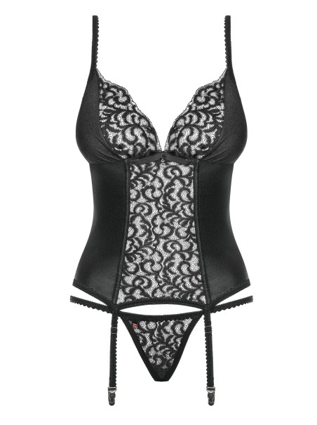 Obsessive Lingerie sexy corsetto con perizoma Laluna