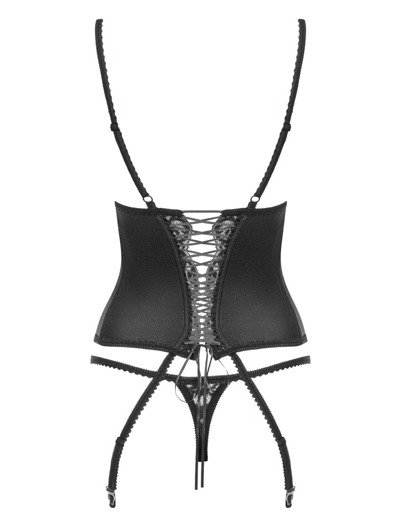 Obsessive Lingerie sexy corsetto con perizoma Laluna