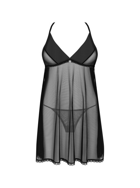 Obsessive Lingerie sexy babydoll e perizoma con pizzo macramè Latinesa Obsessive Lingerie sexy babydoll e perizoma con pizzo macramè Latinesa