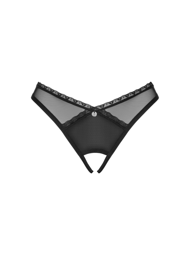 Obsessive sexy perizoma aperto con inserto macramè collezione Latinesa