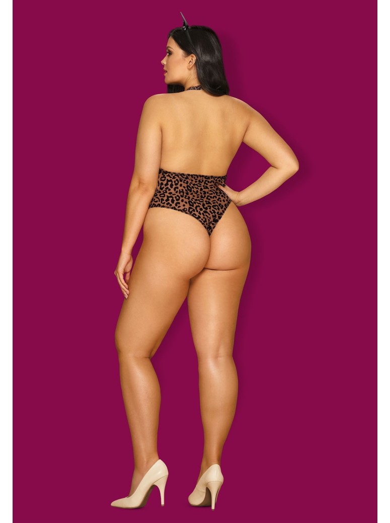 Obsessive Lingerie body con cerchietto misura XXL Leocatia