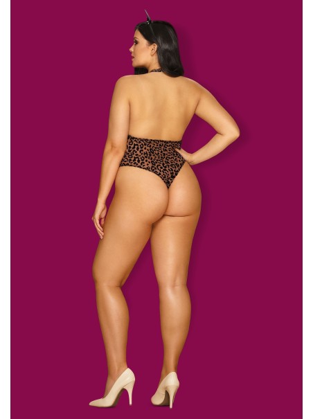 Obsessive Lingerie body con cerchietto misura XXL Leocatia Obsessive Lingerie body con cerchietto misura XXL Leocatia