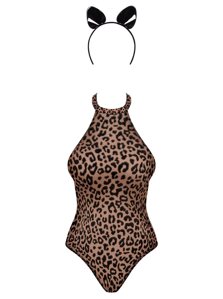Obsessive Lingerie body con cerchietto misura XXL Leocatia