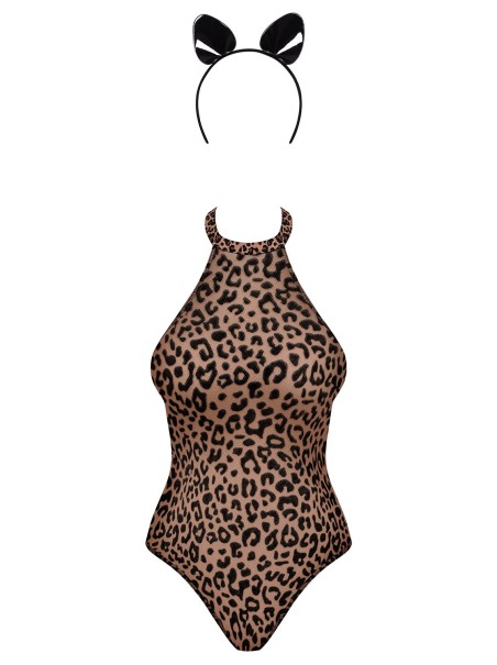 Obsessive Lingerie body con cerchietto misura XXL Leocatia Obsessive Lingerie body con cerchietto misura XXL Leocatia