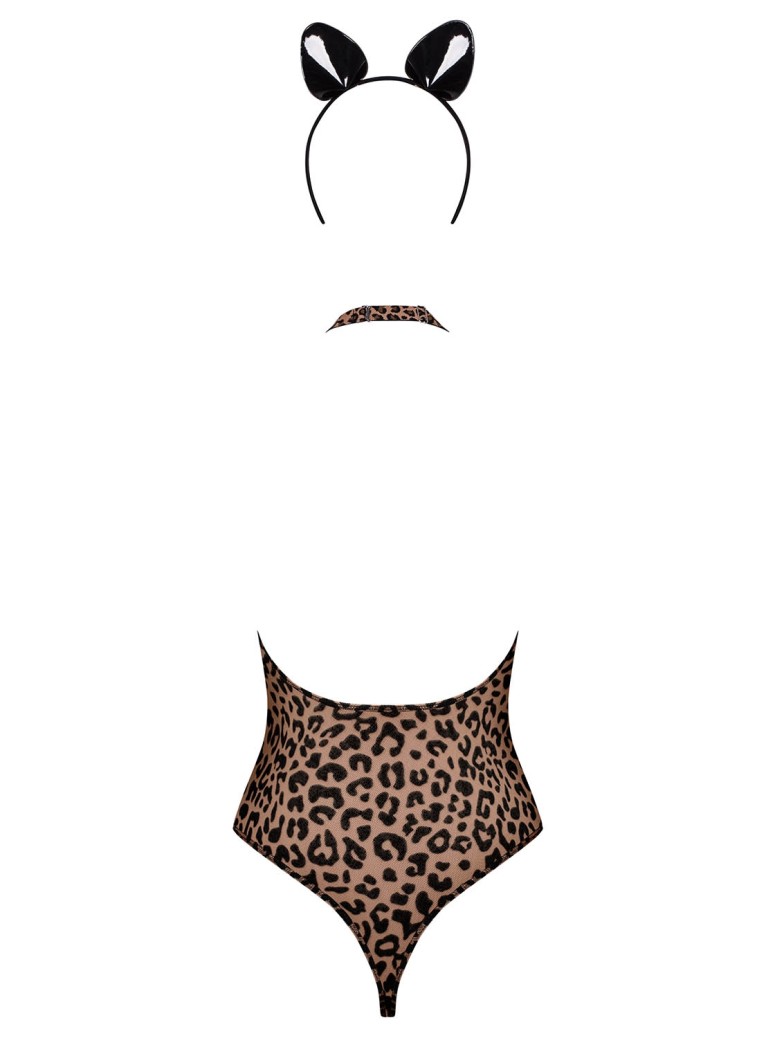 Obsessive Lingerie body con cerchietto misura XXL Leocatia
