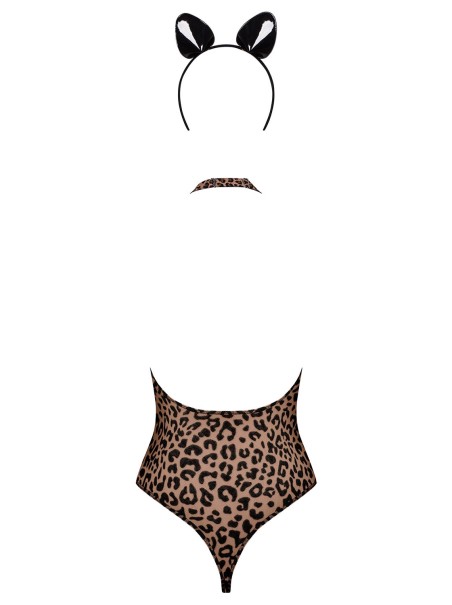 Obsessive Lingerie body con cerchietto misura XXL Leocatia Obsessive Lingerie body con cerchietto misura XXL Leocatia