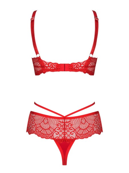 Obsessive Lingerie sexy completino intiimo rosso collezione Loventy Obsessive Lingerie sexy completino intiimo rosso collezione Loventy