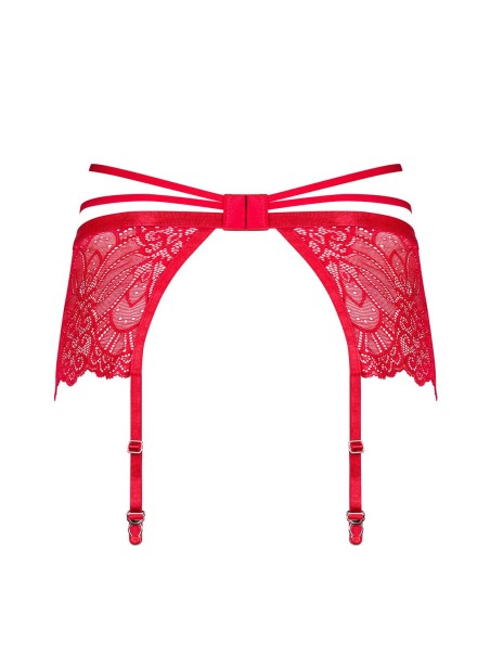 Obsessive Lingerie sexy reggicalze in pizzo rosso collezione Loventy Obsessive Lingerie sexy reggicalze in pizzo rosso collezione Loventy