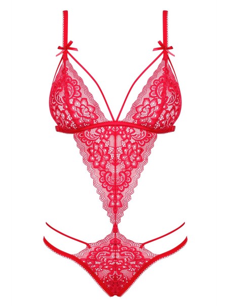 Obsessive Lingerie body rosso cut-out Lovlea Obsessive Lingerie body rosso cut-out Lovlea