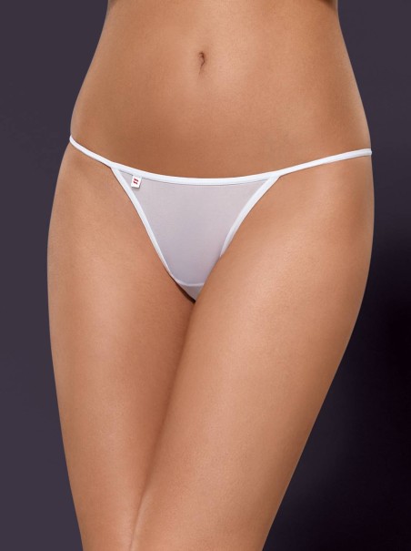 Obsessive Lingerie sexy perizoma bianco collezione Luiza