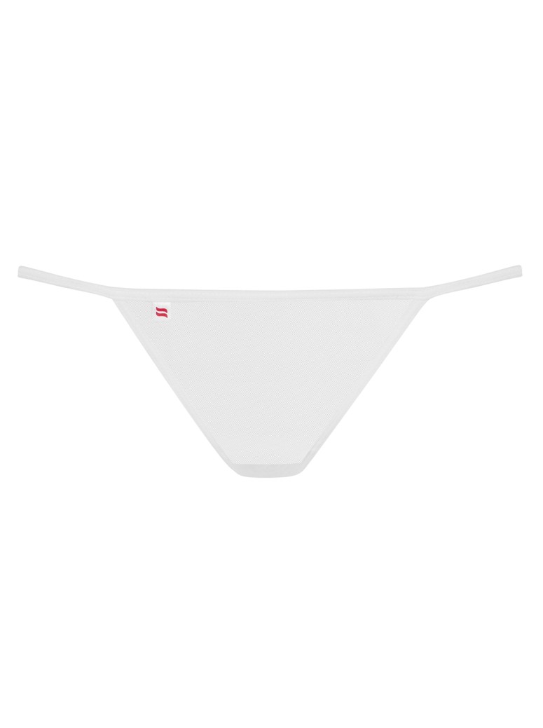 Obsessive Lingerie sexy perizoma bianco collezione Luiza