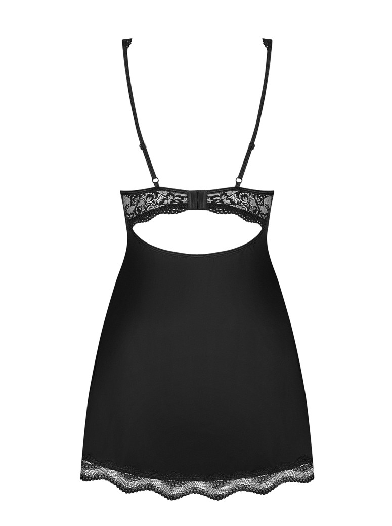 Obsessive Lingerie elegante babydoll con perizoma collezione Luvae
