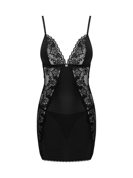 Obsessive Lingerie sexy chemise con perizoma Maderris Obsessive Lingerie sexy chemise con perizoma Maderris
