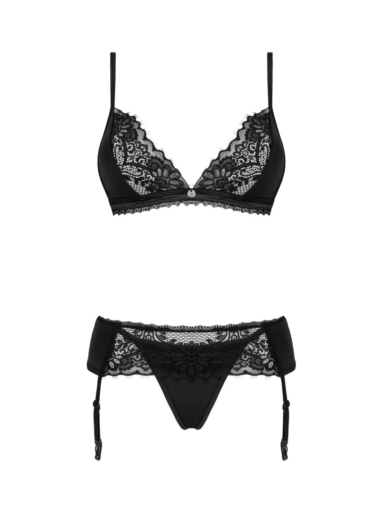 Obsessive Lingerie sexy completino intimo con reggicalze Maderris