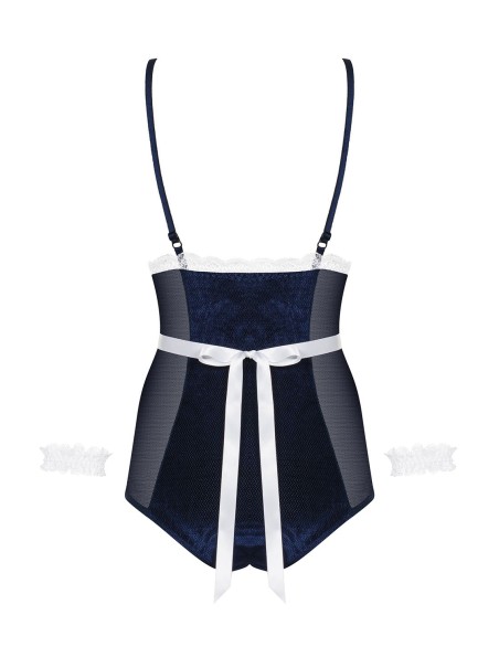 Obsessive Lingerie set body da cameriera con accessori Maid