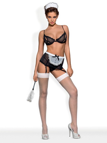 Obsessive Lingerie costume da cameriera con accessori Maidme Obsessive Lingerie costume da cameriera con accessori Maidme