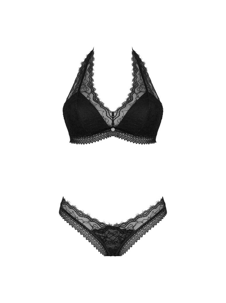 Obsessive Lingerie completino intimo in tulle e pizzo Medilla