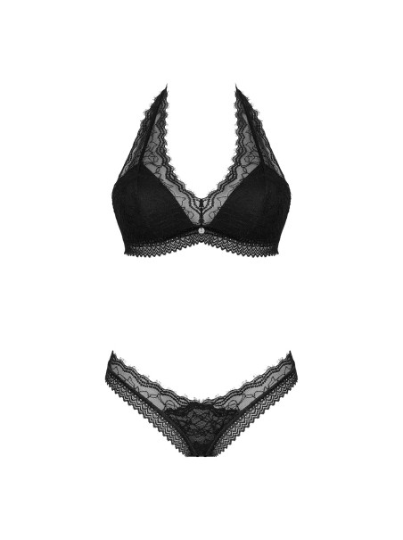Obsessive Lingerie completino intimo in tulle e pizzo Medilla