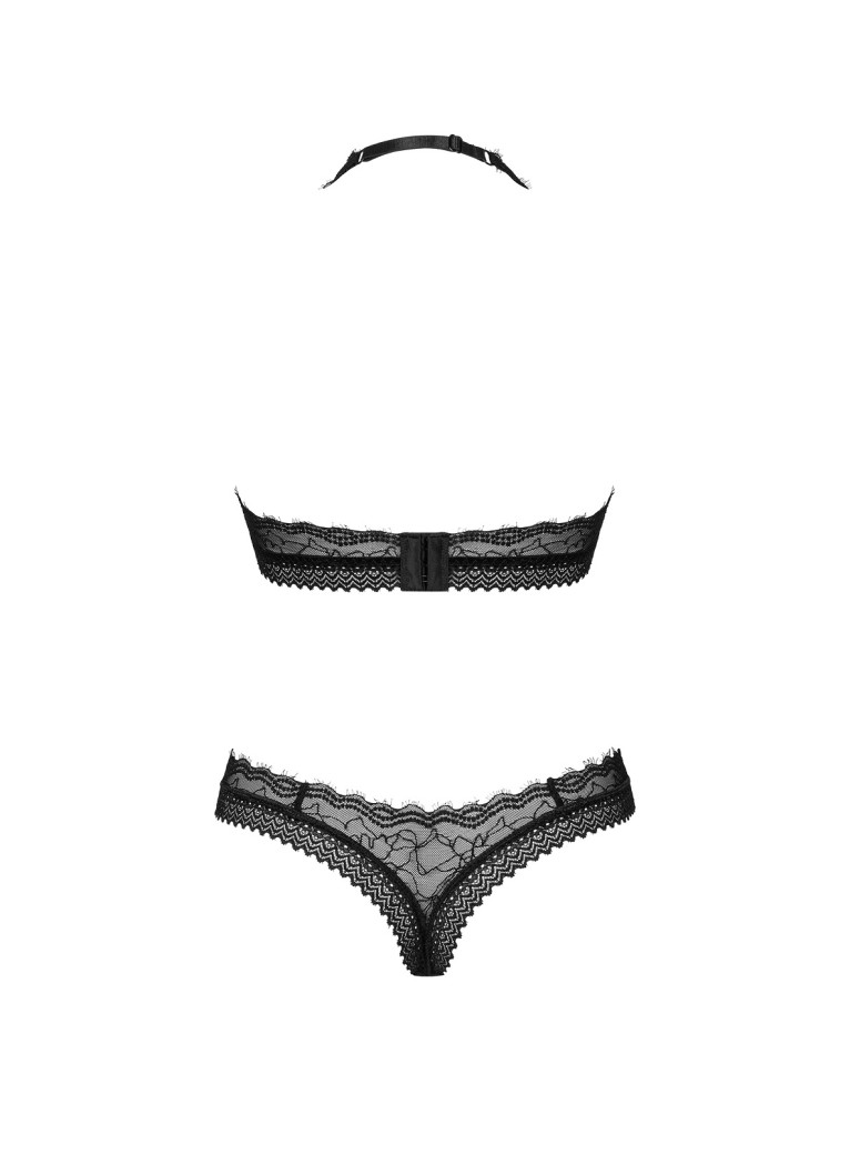 Obsessive Lingerie completino intimo in tulle e pizzo Medilla
