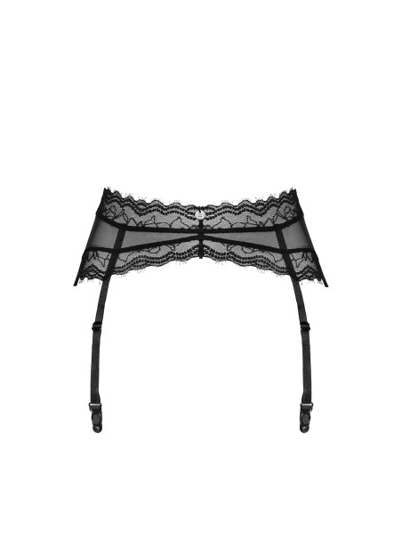Obsessive Lingerie sexy reggicalze in pizzo nero collezione Medilla Obsessive Lingerie sexy reggicalze in pizzo nero collezione Medilla