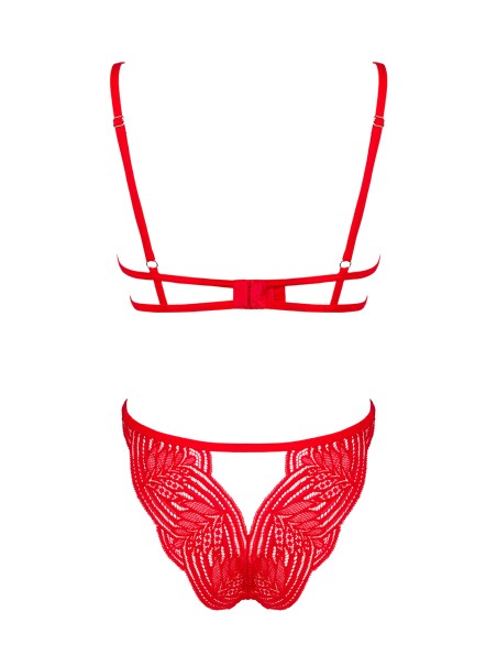 Obsessive Lingerie sexy completino rosso aperto Mellania Obsessive Lingerie sexy completino rosso aperto Mellania