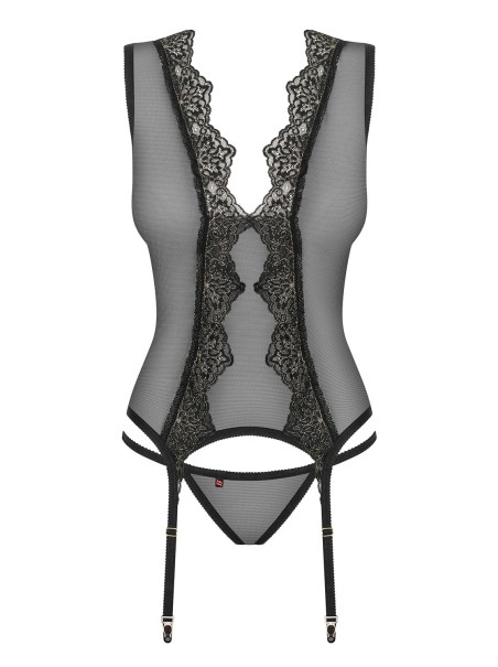 Obsessive Lingerie sexy lingerie corsetto con perizoma Meshlove Obsessive Lingerie sexy lingerie corsetto con perizoma Meshlove