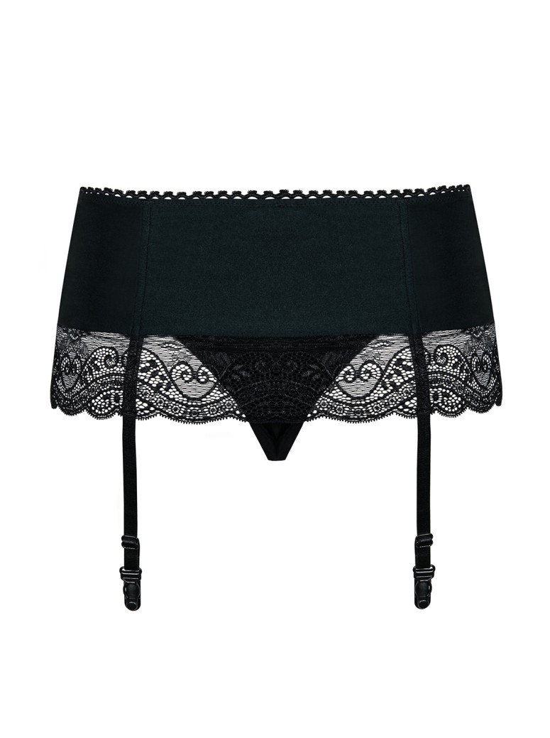 Obsessive Lingerie reggicalze con perizoma collezione Miamor