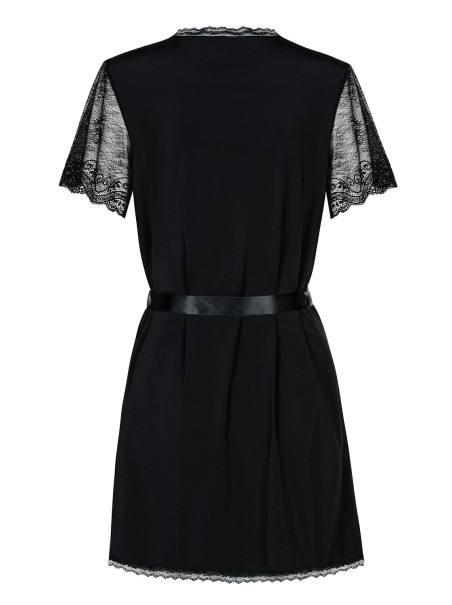 Obsessive vestaglia nera con perizoma collezione Obsessive Miamor