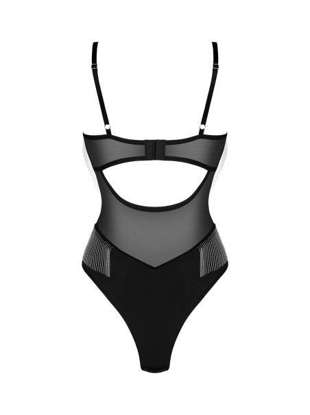 Obsessive Lingerie elegante body con frange argentate Milladis Obsessive Lingerie elegante body con frange argentate Milladis