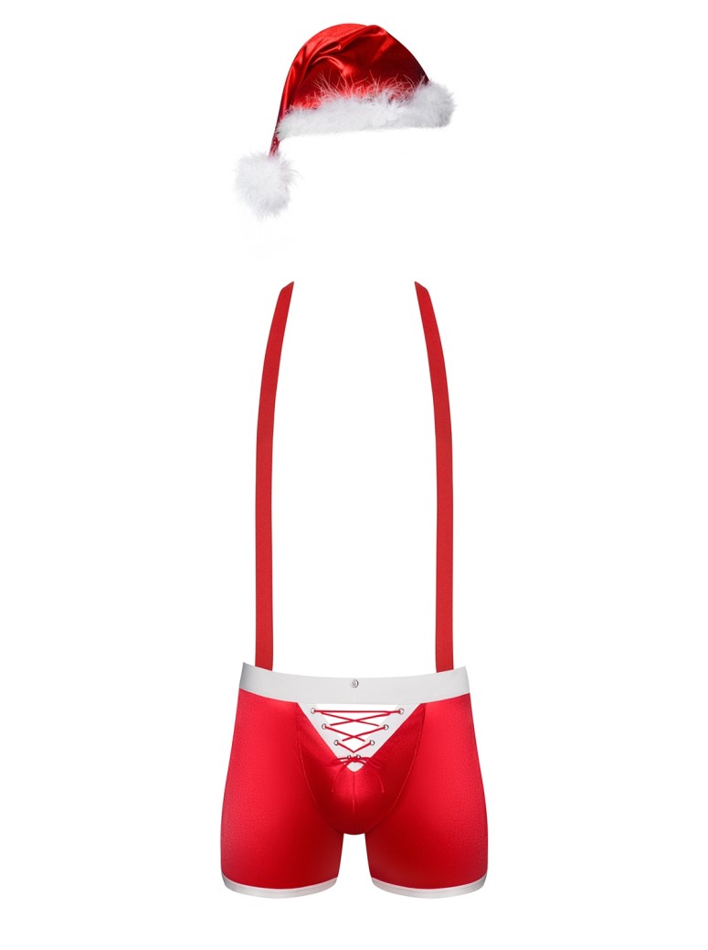 Obsessive Lingerie costume natalizio da uomo Mr Claus