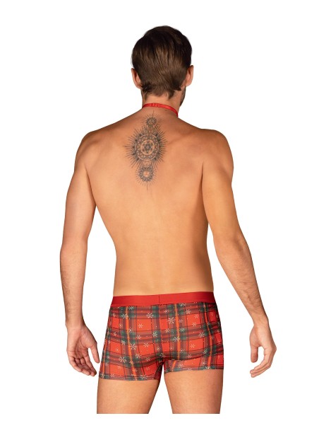 Obsessive Lingerie set boxer e papillon natalizio uomo Mr Merrilo