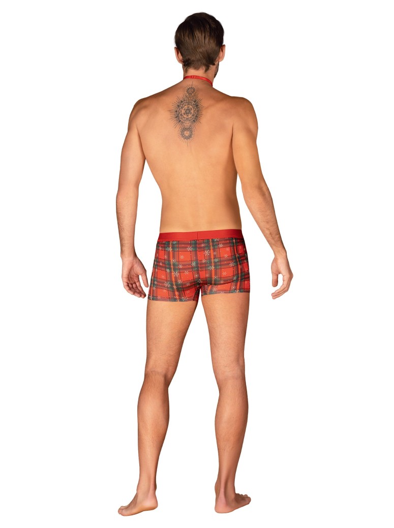 Obsessive Lingerie set boxer e papillon natalizio uomo Mr Merrilo