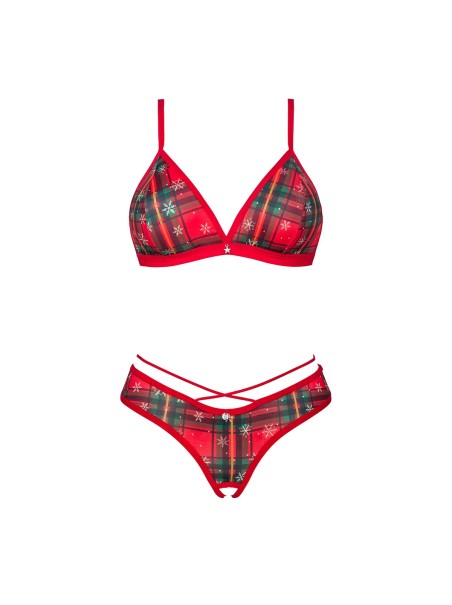 Obsessive Lingerie completino natalizio aperto Ms Merrilo