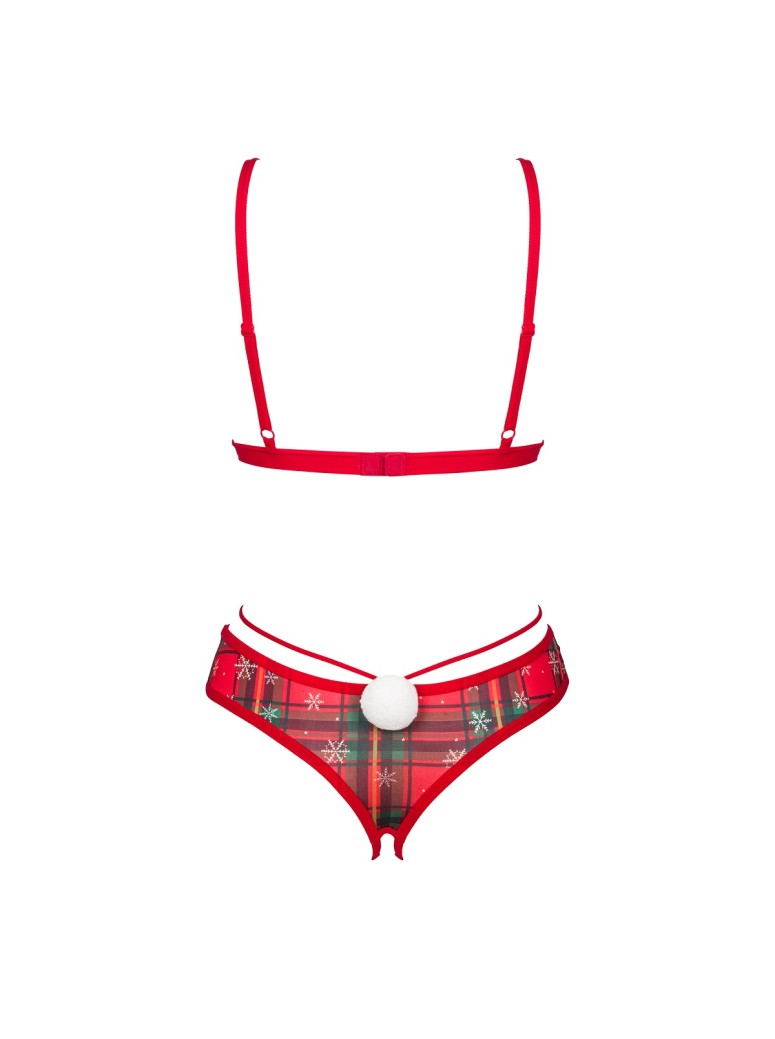 Obsessive Lingerie completino natalizio aperto Ms Merrilo