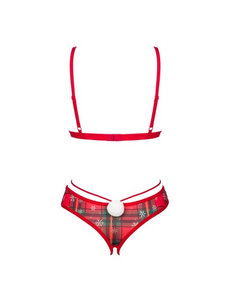 Obsessive Lingerie completino natalizio aperto Ms Merrilo