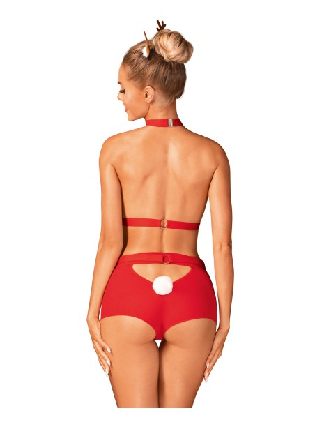 Obsessive Lingerie completino natalizio da renna per lei Ms Reindy