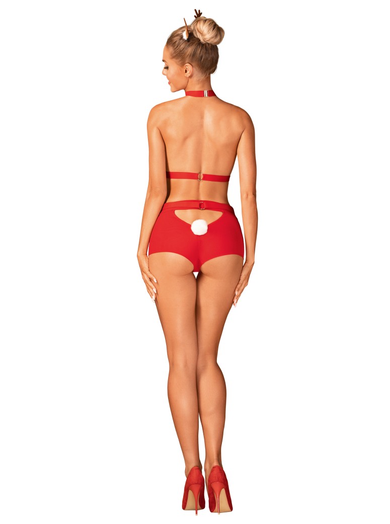 Obsessive Lingerie completino natalizio da renna per lei Ms Reindy