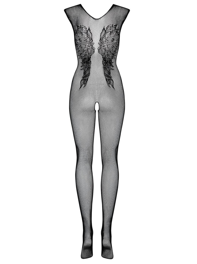 Obsessive Lingerie bodystocking nera aperta N112 da Obsessive Lingerie