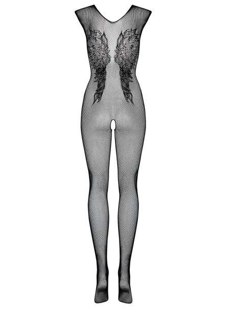Obsessive Lingerie bodystocking nera aperta N112 da Obsessive Lingerie