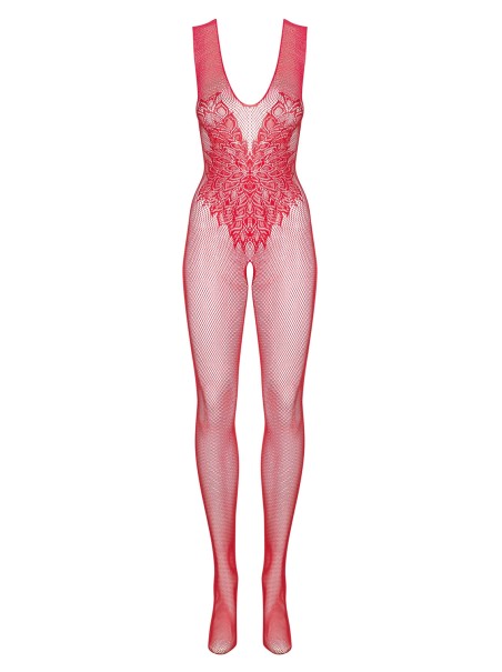 Obsessive Lingerie sexy bodystocking rossa aperta N112 Obsessive Lingerie sexy bodystocking rossa aperta N112