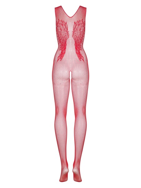 Obsessive Lingerie sexy bodystocking rossa aperta N112 Obsessive Lingerie sexy bodystocking rossa aperta N112