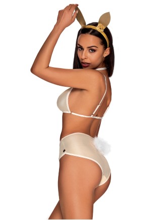 Obsessive  provocante costume da coniglietta quattro pezzi Neo Goldes 2