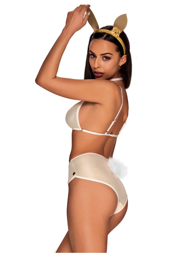 Obsessive  provocante costume da coniglietta quattro pezzi Neo Goldes