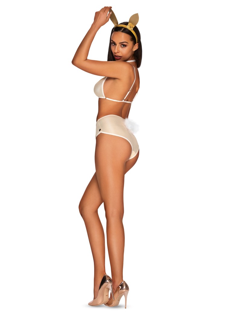 Obsessive  provocante costume da coniglietta quattro pezzi Neo Goldes