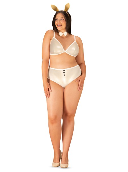 Obsessive  provocante costume da coniglietta quattro pezzi Neo Goldes Obsessive  provocante costume da coniglietta quattro pezzi Neo Goldes