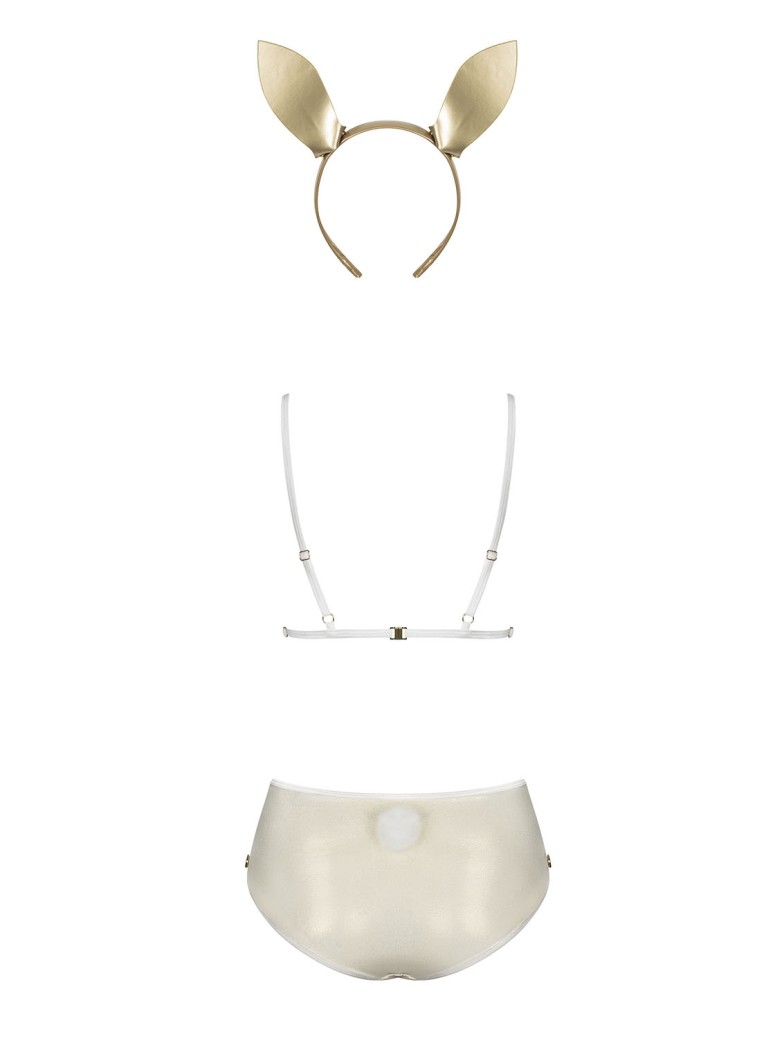 Obsessive  provocante costume da coniglietta quattro pezzi Neo Goldes