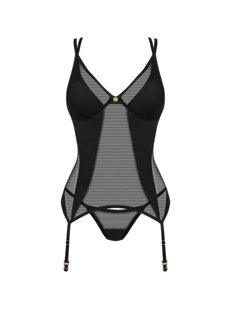 Obsessive Lingerie sexy corsetto con perizoma collezione Nesari Obsessive Lingerie sexy corsetto con perizoma collezione Nesari