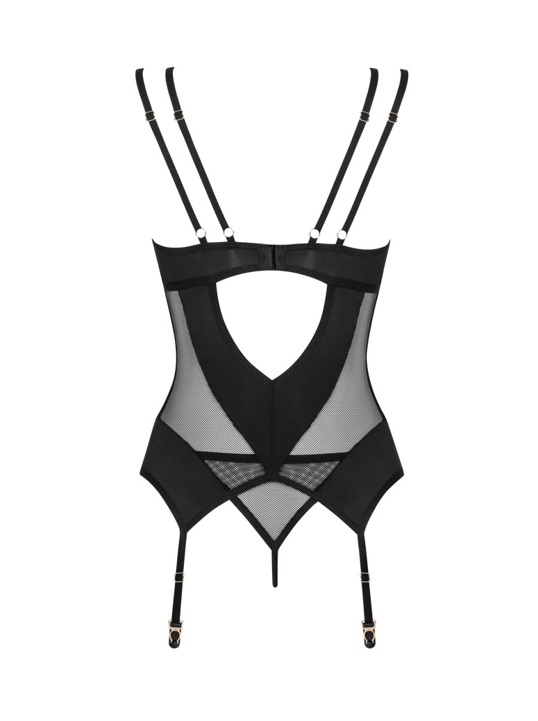 Obsessive Lingerie sexy corsetto con perizoma collezione Nesari